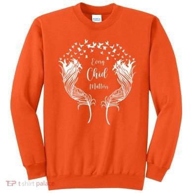 Every Child Matters Orange, Kindness And Equality Sweatshirt