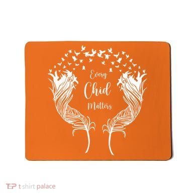 Every Child Matters Orange, Kindness And Equality Mousepad