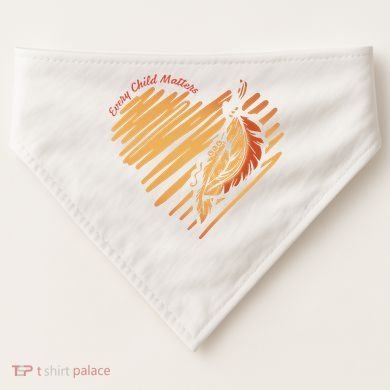 Every Child Matters Kindness And Equality USA-Made Doggie Bandana