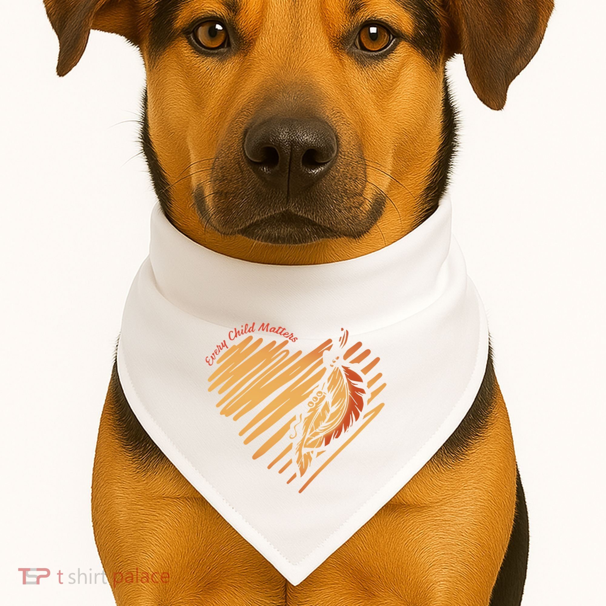 Every Child Matters Kindness And Equality USA-Made Doggie Bandana