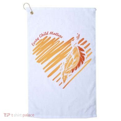 Every Child Matters Kindness And Equality Golf Towel