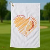 Every Child Matters Kindness And Equality Golf Towel thumb 1