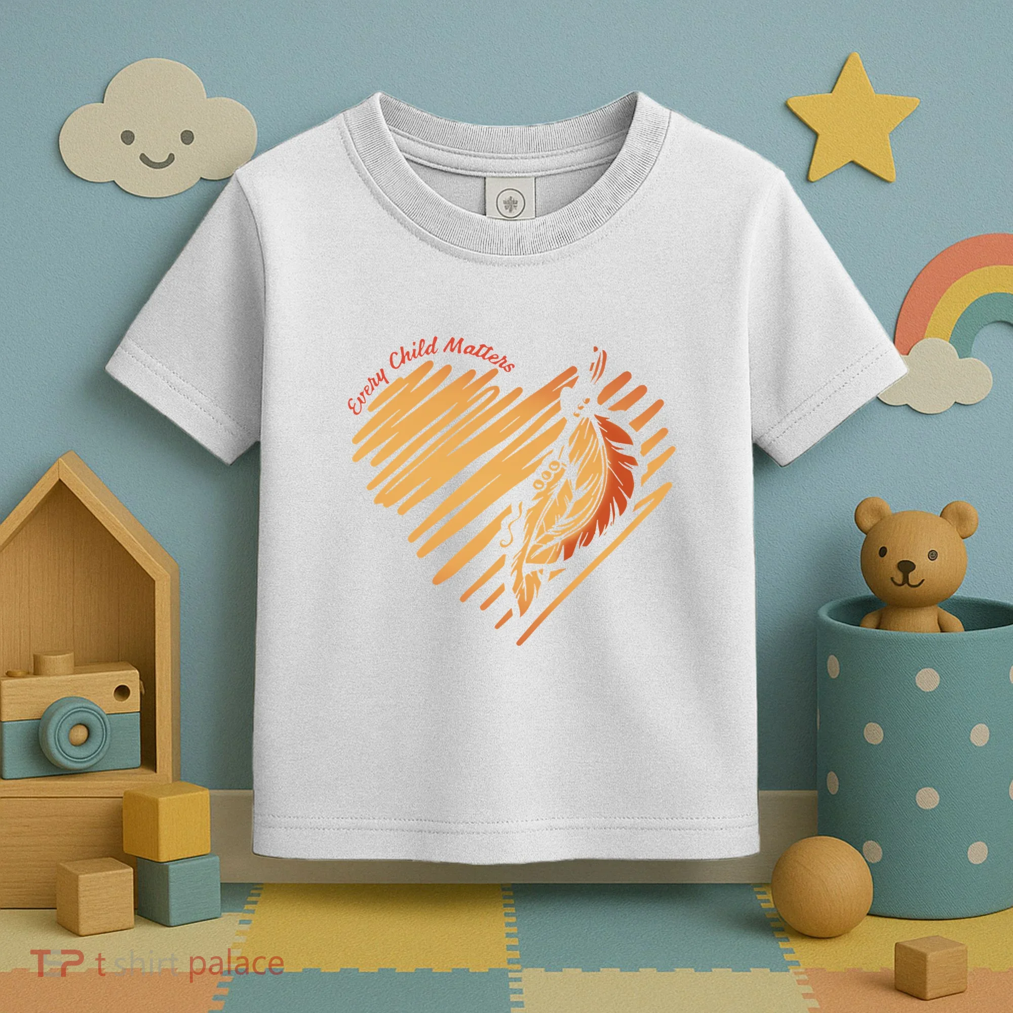 Every Child Matters Kindness And Equality Toddler T-Shirt