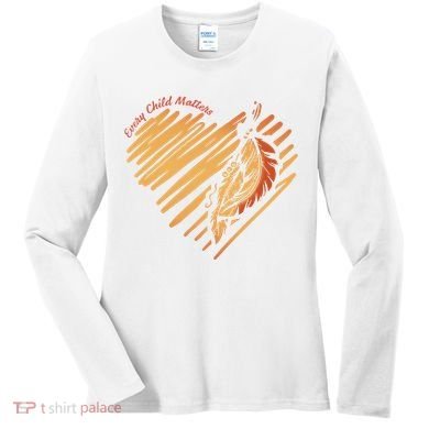 Every Child Matters Kindness And Equality Women's Long Sleeve Shirt