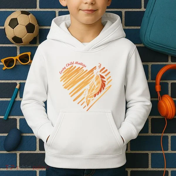 Every Child Matters Kindness And Equality Kids Hoodie