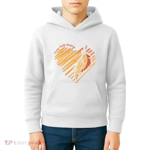 Every Child Matters Kindness And Equality Kids Hoodie