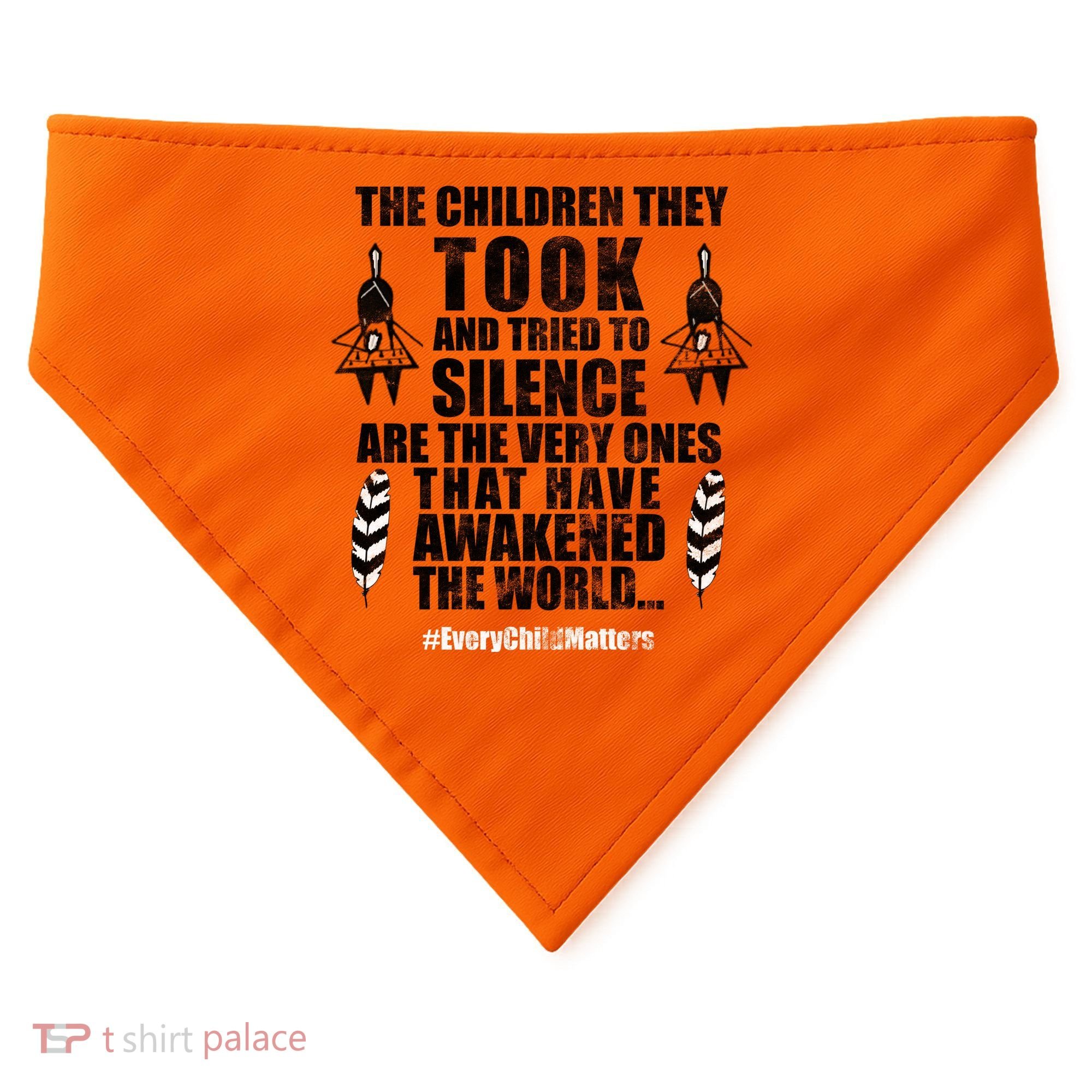 Every Child Matters Quote USA-Made Doggie Bandana