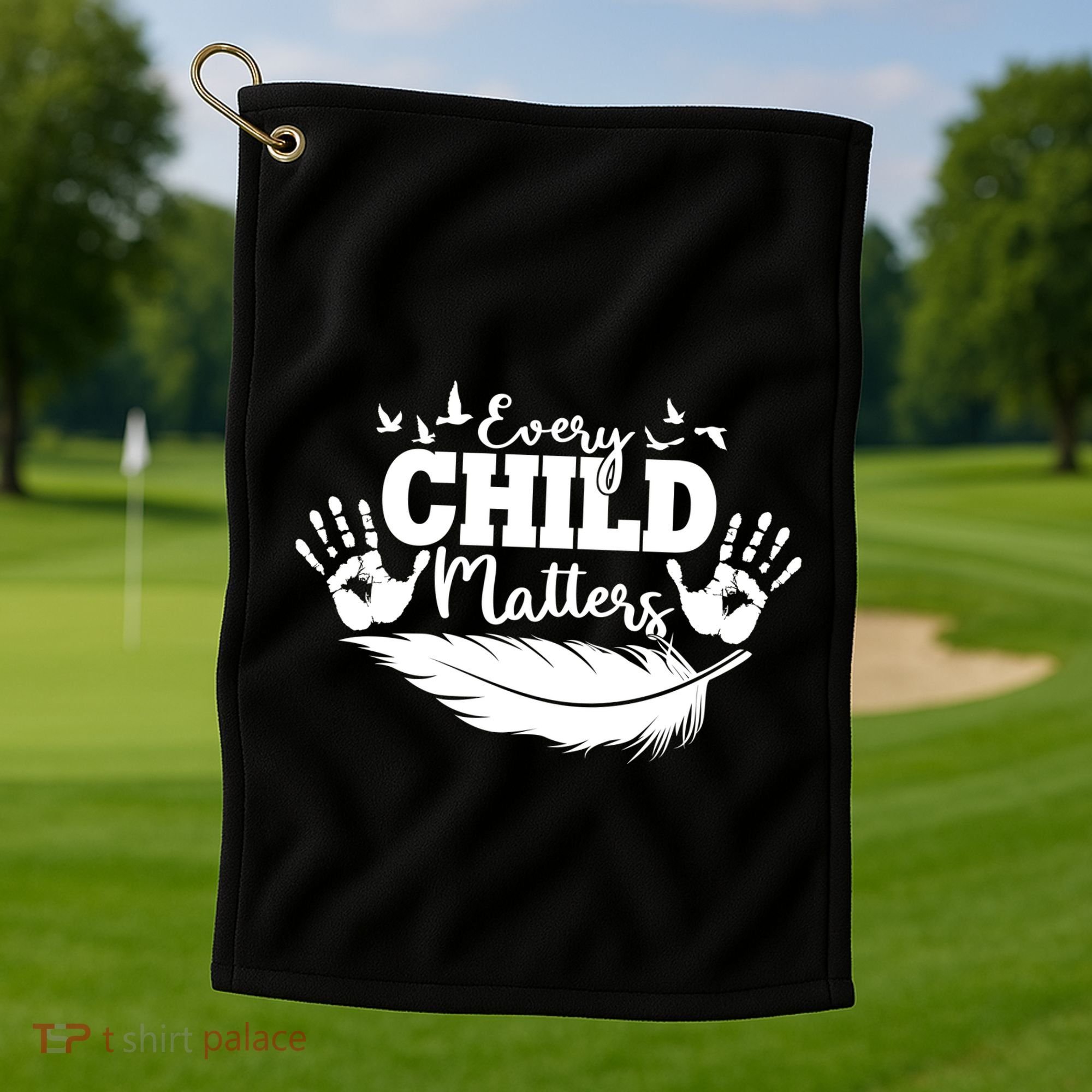 Every Child Matter Celebrate Orange Day Golf Towel