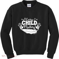 Every Child Matter Celebrate Orange Day Kids Sweatshirt thumb 0