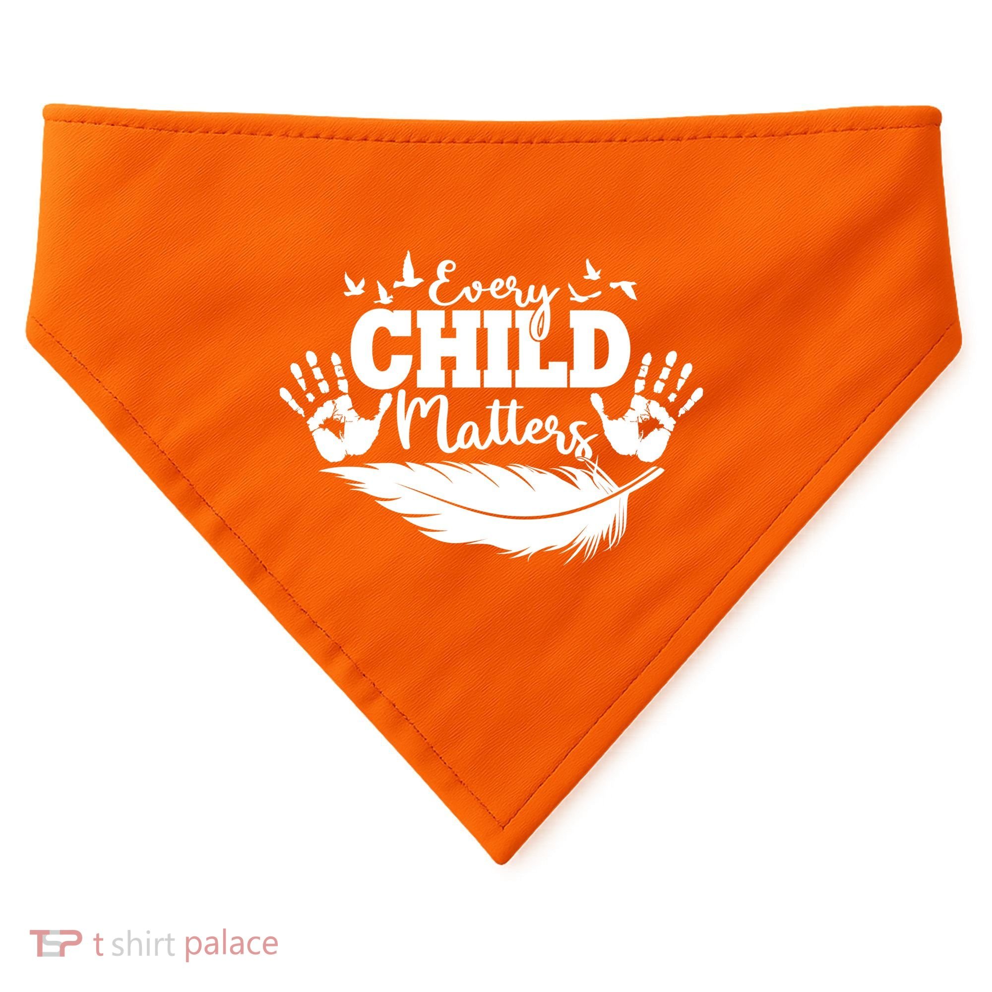 Every Child Matter Celebrate Orange Day USA-Made Doggie Bandana
