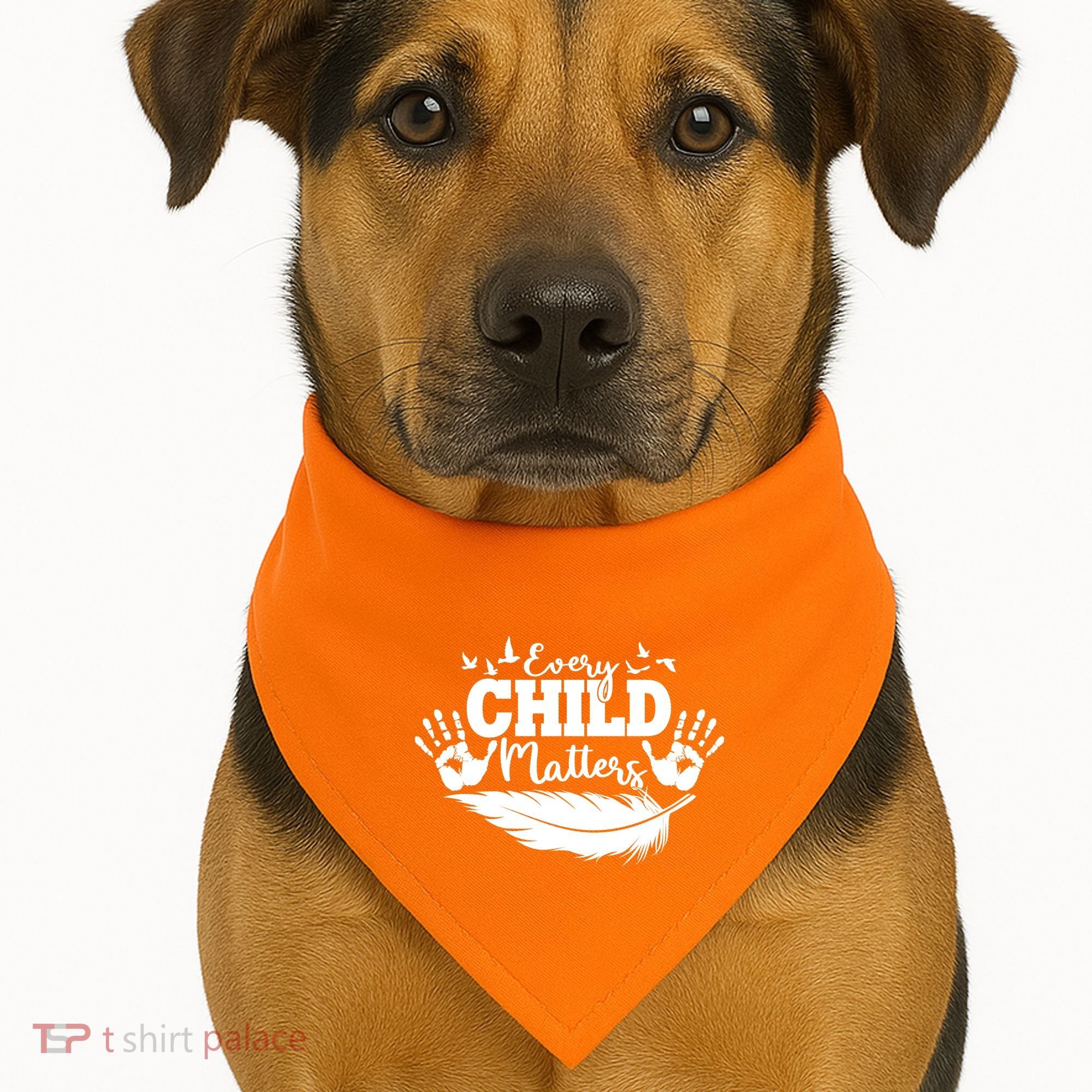 Every Child Matter Celebrate Orange Day USA-Made Doggie Bandana