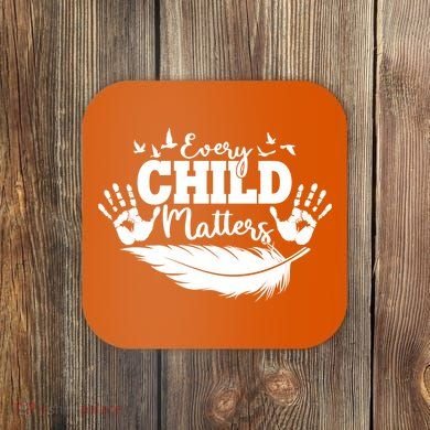 Every Child Matter Celebrate Orange Day Coaster