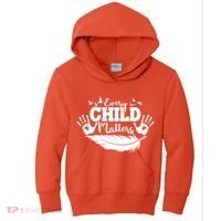 Every Child Matter Celebrate Orange Day Kids Hoodie thumb 0