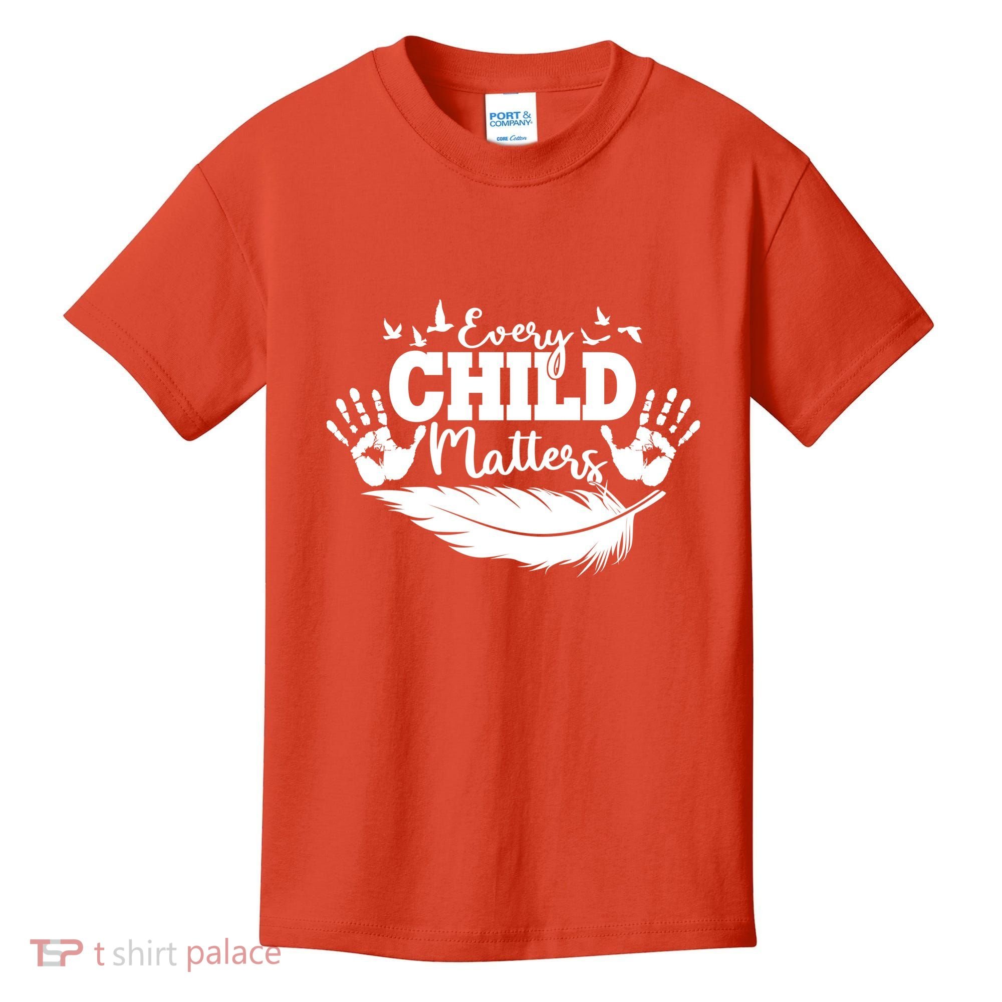 Every Child Matter Celebrate Orange Day Kids T-Shirt