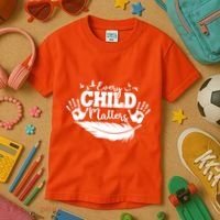 Every Child Matter Celebrate Orange Day Kids T-Shirt thumb 3