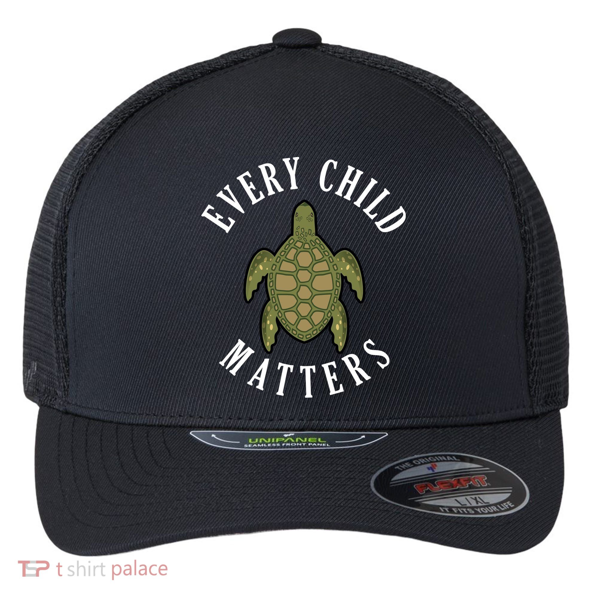 Every Child Matters , Orange Day ,Residential Schools Flexfit Unipanel Trucker Cap