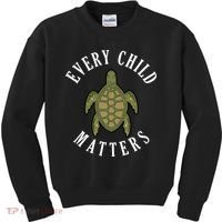 Every Child Matters , Orange Day ,Residential Schools Kids Sweatshirt thumb 0