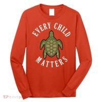 Every Child Matters , Orange Day ,Residential Schools Long Sleeve Shirt thumb 0