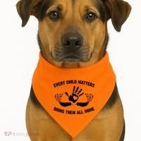 Every Child Matters Bring Them All Home USA-Made Doggie Bandana thumb 1