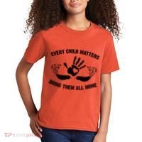 Every Child Matters Bring Them All Home Kids T-Shirt thumb 2