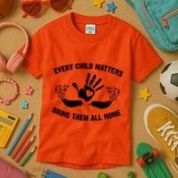 Every Child Matters Bring Them All Home Kids T-Shirt thumb 3