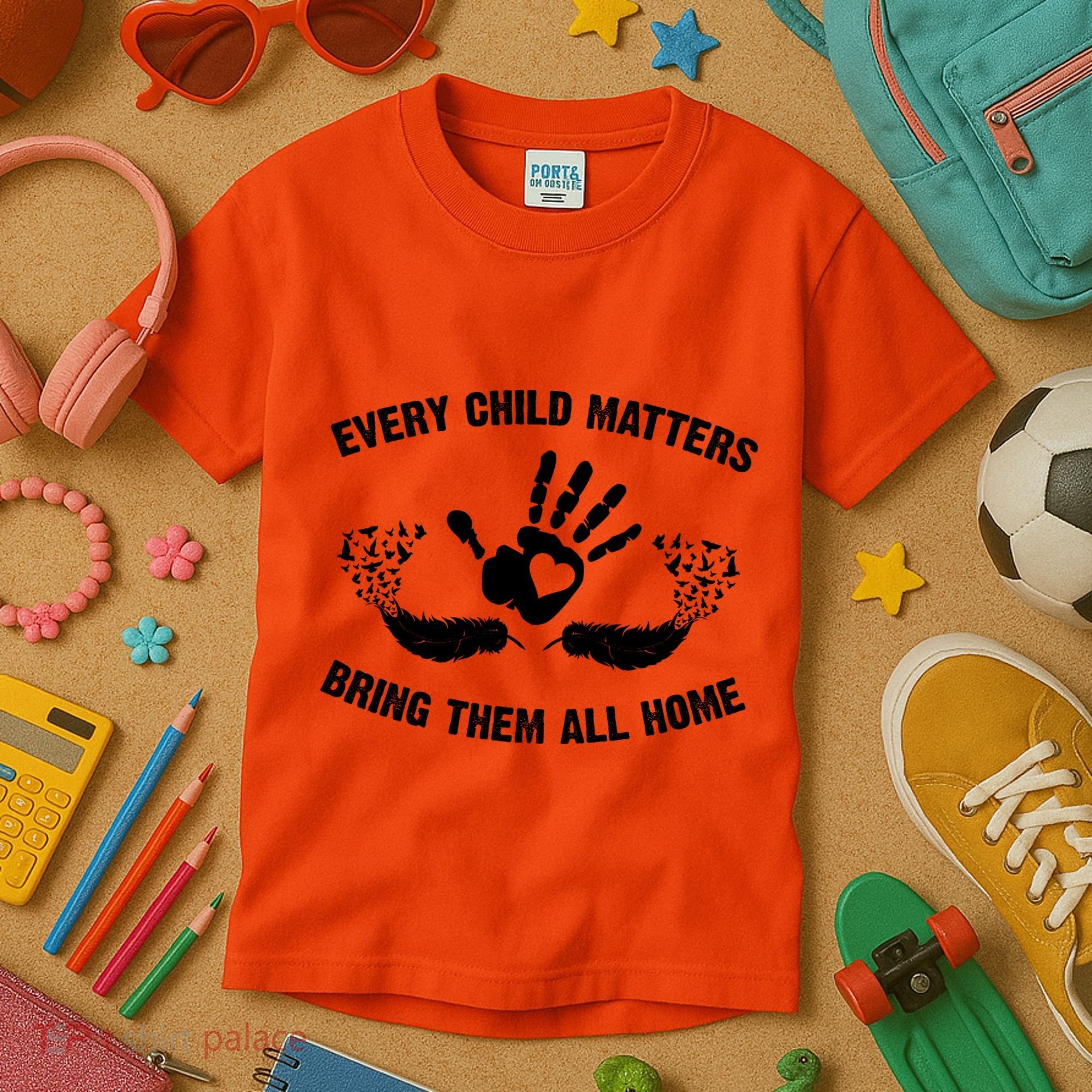 Every Child Matters Bring Them All Home Kids T-Shirt