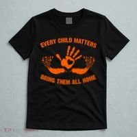 Every Child Matters Bring Them All Home Orange Handprint T-Shirt thumb 5
