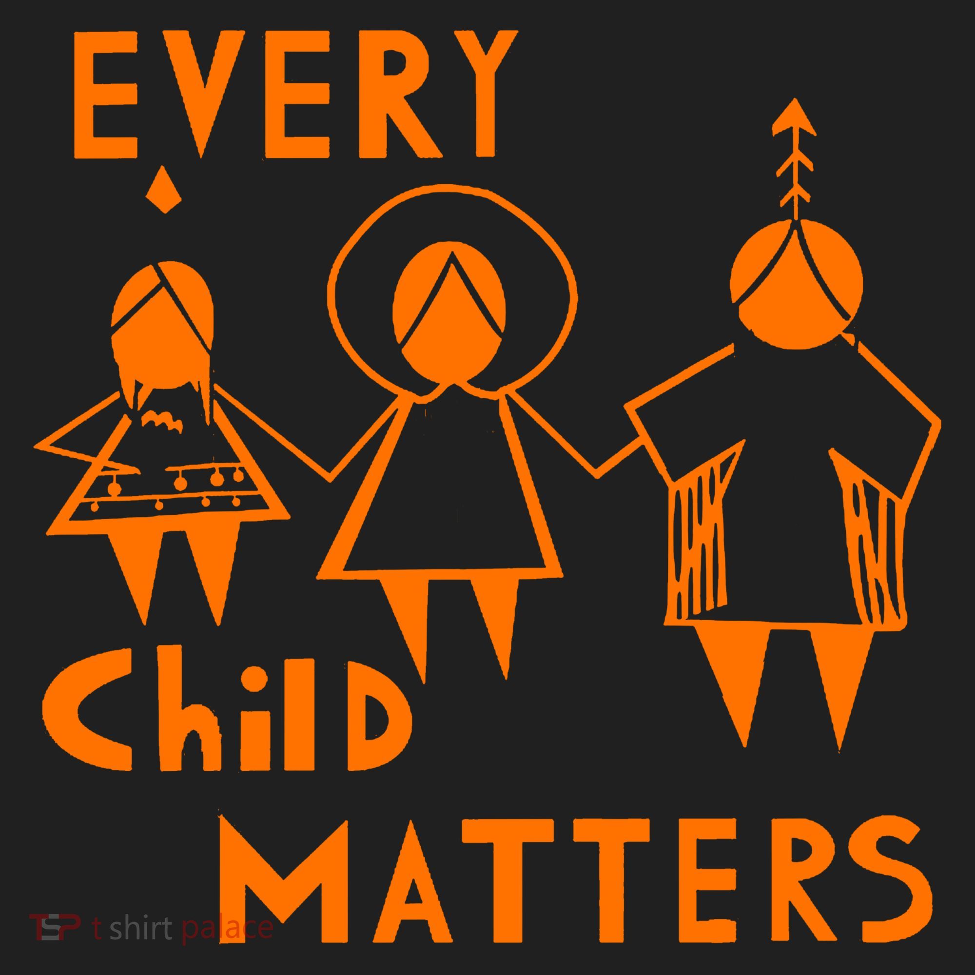 Every Child Matters Orange Print Women's Sweatshirt