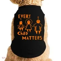 Every Child Matters Orange Print Doggie Tank thumb 0