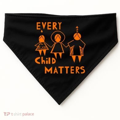 Every Child Matters Orange Print USA-Made Doggie Bandana