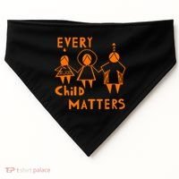 Every Child Matters Orange Print USA-Made Doggie Bandana thumb 0
