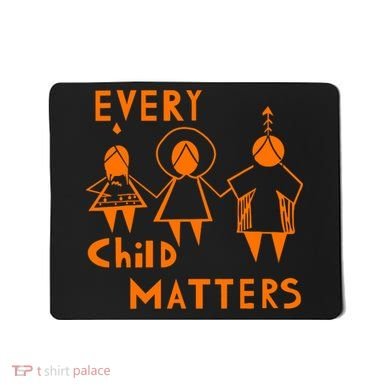 Every Child Matters Orange Print Mousepad
