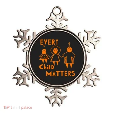 Every Child Matters Orange Print Ornament