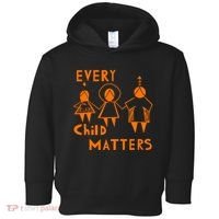 Every Child Matters Orange Print Toddler Hoodie thumb 0