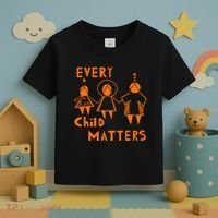 Every Child Matters Orange Print Toddler T-Shirt thumb 3