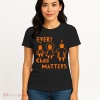 Every Child Matters Orange Print Women's T-Shirt thumb 4