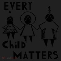 Every Child Matters Black Print Orange Golf Towel thumb 3
