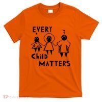 Every Child Matters Black Print Orange T-Shirt thumb 0