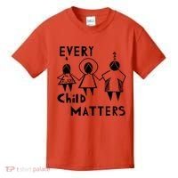 Every Child Matters Black Print Orange Kids T-Shirt thumb 0