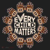 Every Child Matters Native American Hand Pattern Women's Sweatshirt thumb 2
