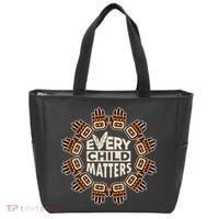 Every Child Matters Native American Hand Pattern Tote Bag thumb 0