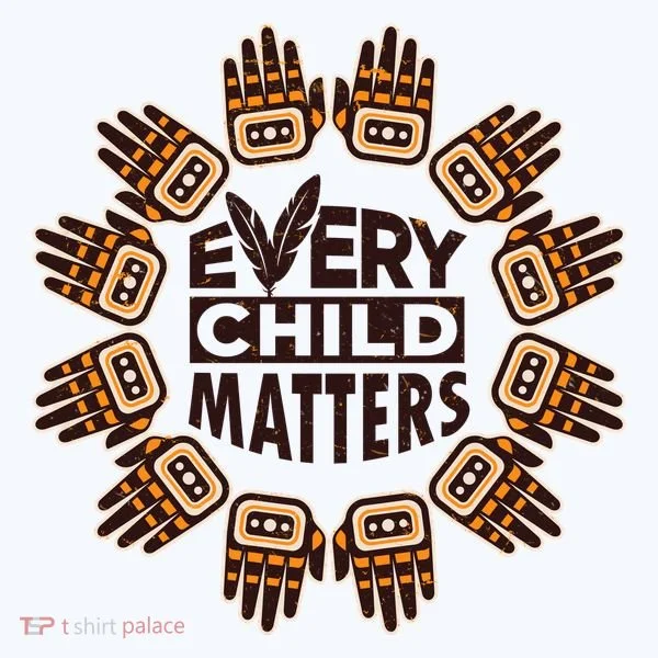 Every Child Matters Native American Hand Pattern Doggie Tank
