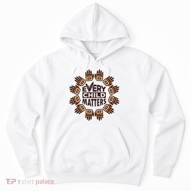Every Child Matters Native American Hand Pattern Hoodie