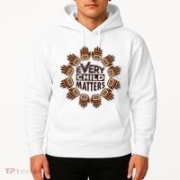 Every Child Matters Native American Hand Pattern Hoodie thumb 2