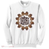 Every Child Matters Native American Hand Pattern Sweatshirt thumb 0