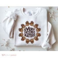Every Child Matters Native American Hand Pattern Sweatshirt thumb 2