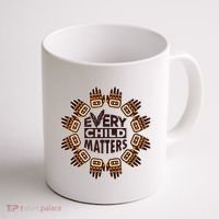 Every Child Matters Native American Hand Pattern Coffee Mug thumb 1