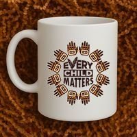 Every Child Matters Native American Hand Pattern Coffee Mug thumb 2