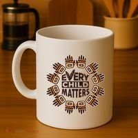 Every Child Matters Native American Hand Pattern Coffee Mug thumb 4