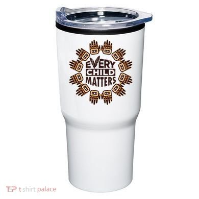Every Child Matters Native American Hand Pattern Tumbler